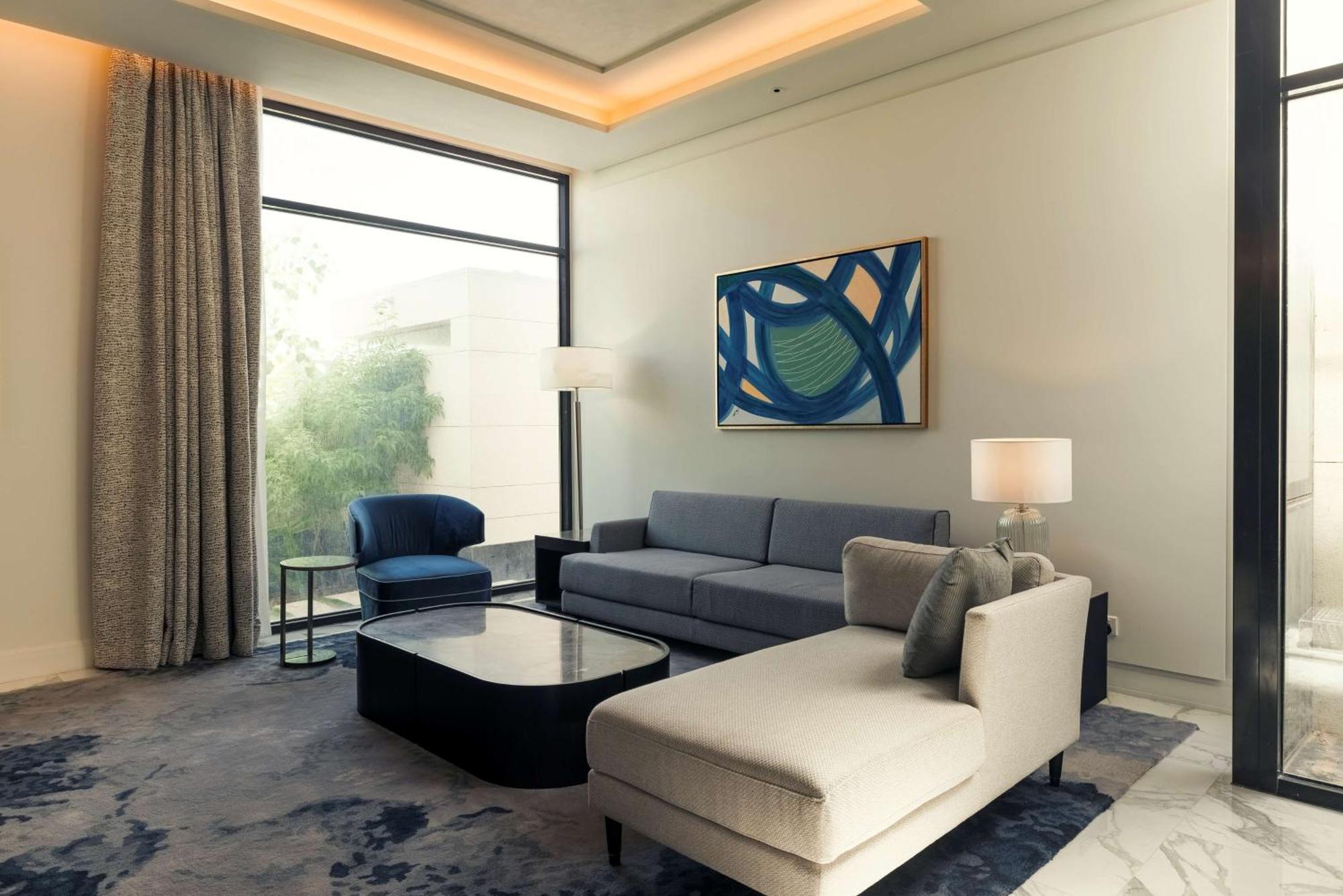 Mansard Riyadh, A Radisson Collection Hotel Exterior photo A living room at the hotel