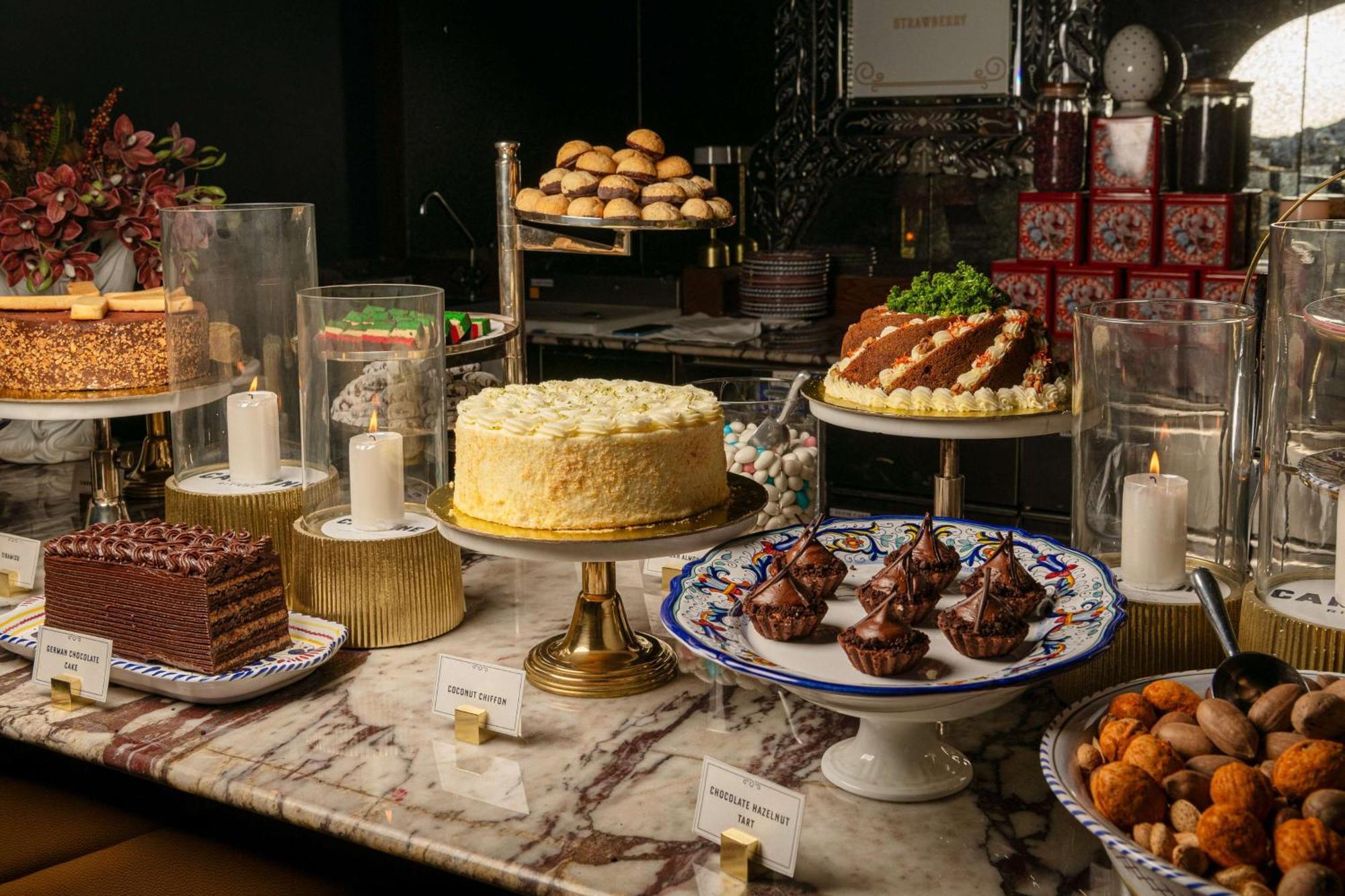 Mansard Riyadh, A Radisson Collection Hotel Exterior photo A dessert buffet